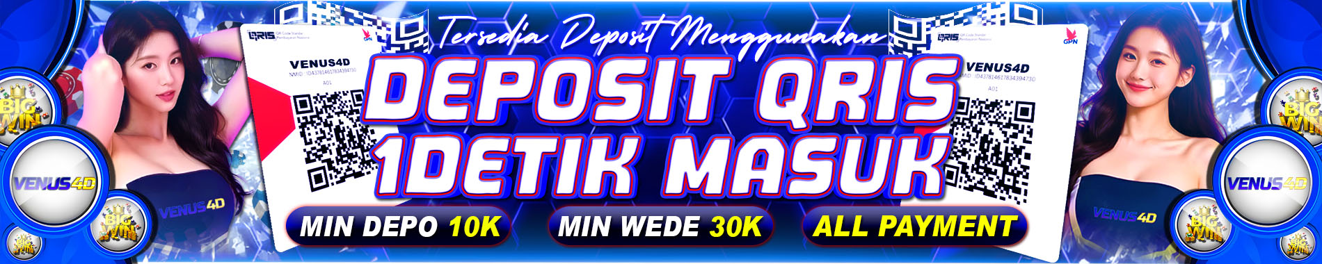 venus4d deposit cepat dengan onpay dan cnpay